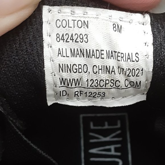 NWOT Max + Jake Colton Sneaker Gray Felt Fabric uppers - Picture 10 of 11